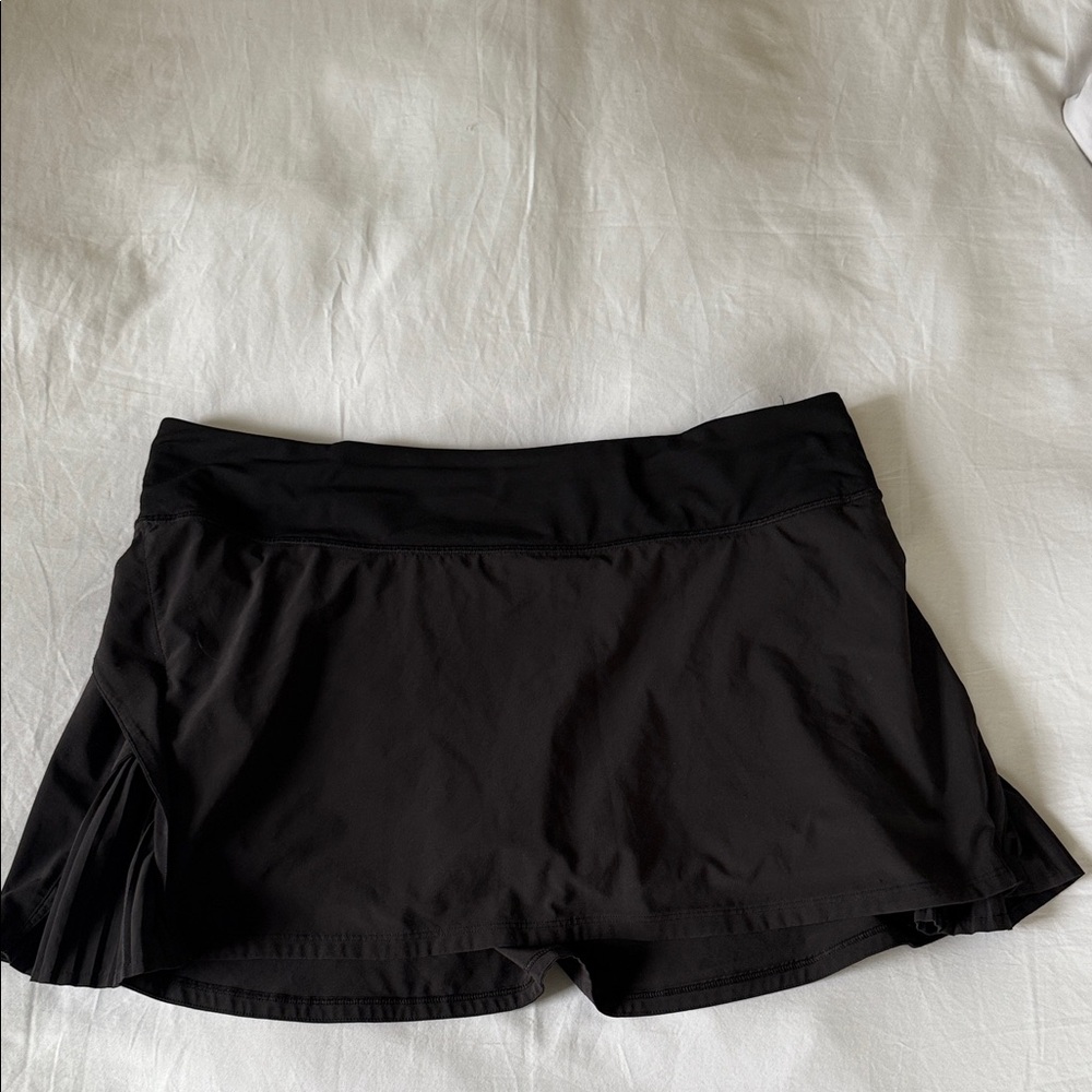 Black Women's Skort
